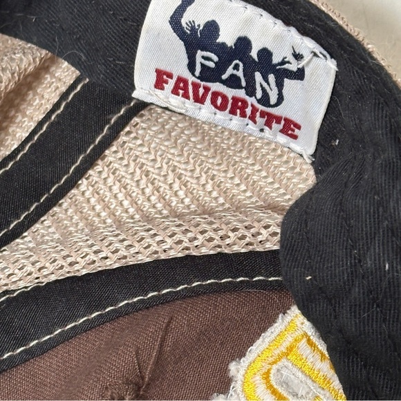 MLB San Diego Padres Brown Yellow Baseball Cap Hat - Picture 7 of 10